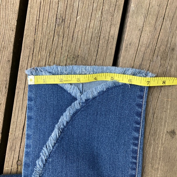 Jeans INC INTERNATIONAL CONCEPTS Blue Ankle Mid Rise Skinny Leg Regular Size 6 - Picture 3 of 12